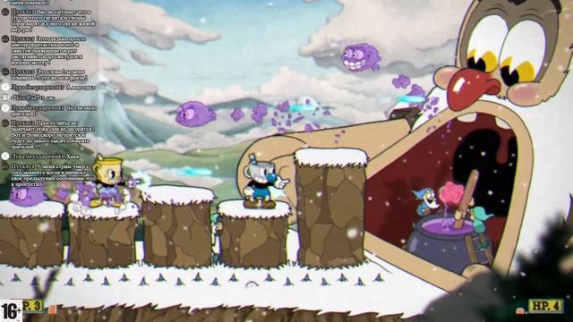 БОЛЬ И СТРАДАНИЕ в игре Cuphead! Начинаем с нуля и смотрим DLC! смотреть онлайн
