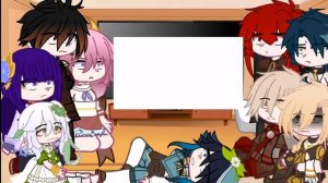 ?/Реакция персонажей из геншина на Люмин как принцесса бездны\?