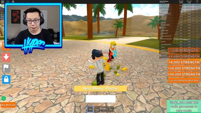 ROBLOX BLOXY LIFTING SIMULATOR!! *GET YOUR OWN BLOXY!!* смотреть онлайн