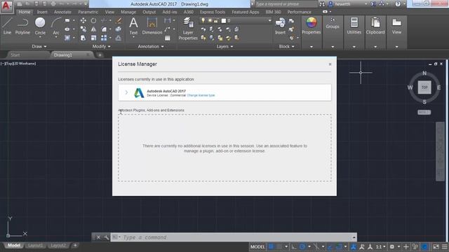 AutoCAD 2017 - License Manager смотреть онлайн