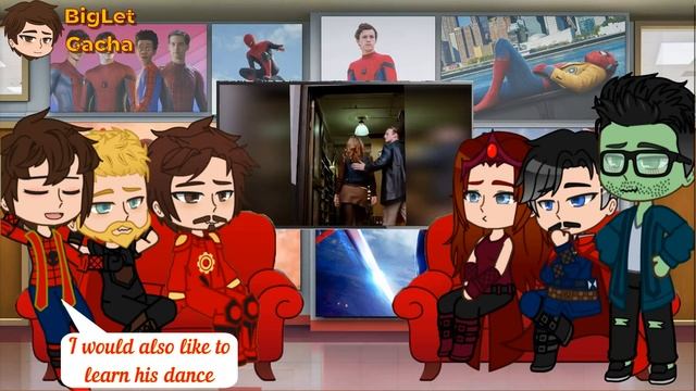 Avengers react to Peter Parker Spider-Man No way home (Part-2) | Gacha React | Full Video смотреть онлайн