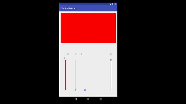 Demo: android vertical seekbar / slidebar смотреть онлайн