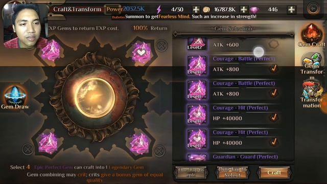 Demi Gem Legend abisin diamond !!! Final Fantasy Awakening смотреть онлайн