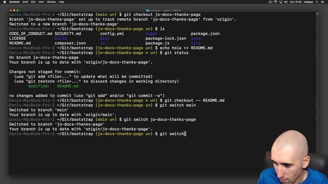 Tutorial de Git – 25. Cómo usar git switch смотреть онлайн