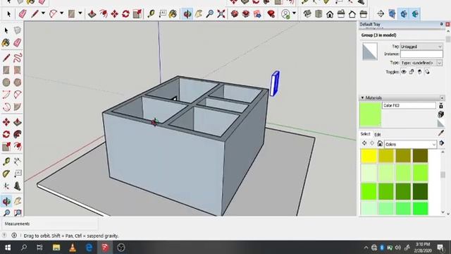 Sketch Up pro 2020 / House Design from scratch( Part 2) смотреть онлайн