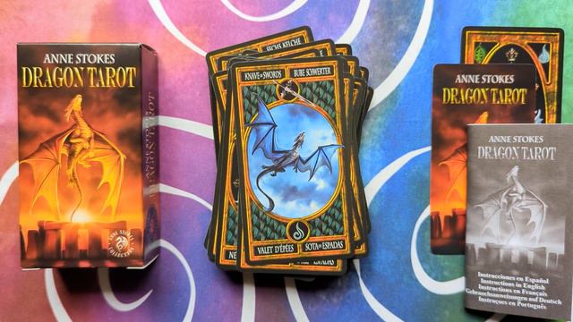 Anne Stokes Dragon Tarot - Silent Flip-through смотреть онлайн