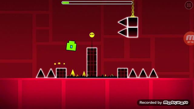 《Geometry dash》Сколько я прошёл уровней😰😰😰!!! смотреть онлайн