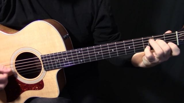 how to play "Dust In the Wind" on guitar by Kansas acoustic guitar lesson tutorial смотреть онлайн