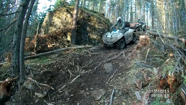 Прогулка на квадроциклах с. Еловое - МКАД - ст. Кача смотреть онлайн