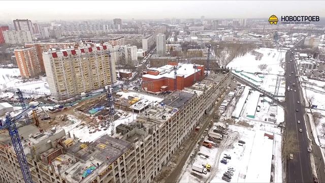 Аэросъемка ЖК Silver, 21.03.2018 смотреть онлайн