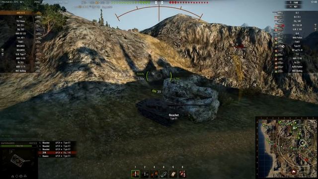► World of Tanks: Autoloader Special - Bat. Chatillon 25t and AMX50B Live Gameplay смотреть онлайн