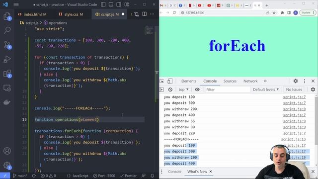 [Arabic] JavaScript Tutorial forEach Array Method смотреть онлайн