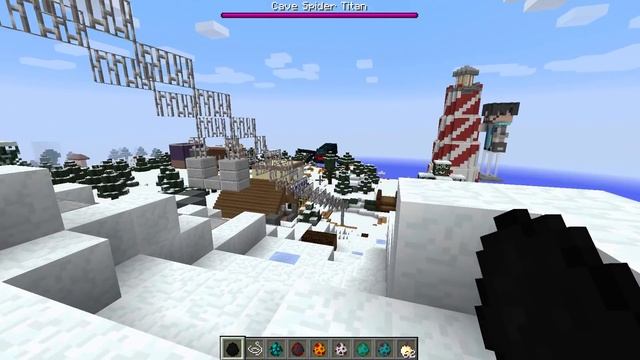 Minecraft INSANE MOBS MOD / FIGHT AND DEFEND YOUR ISLAND TO SURVIVE! Minecraft смотреть онлайн