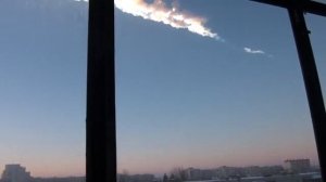 Метеорит Челябинск  Падение и Взрыв