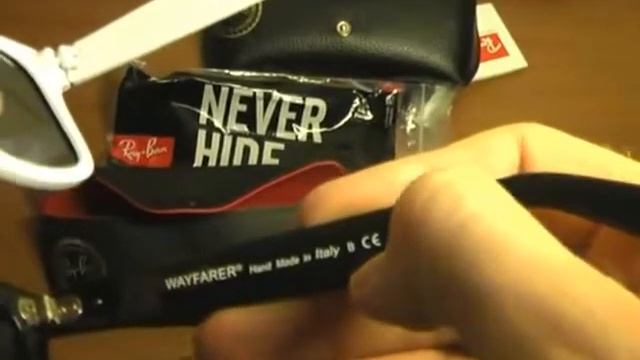 Очки RAY BAN Wayfarer . Как отличить копию от оригинала. смотреть онлайн