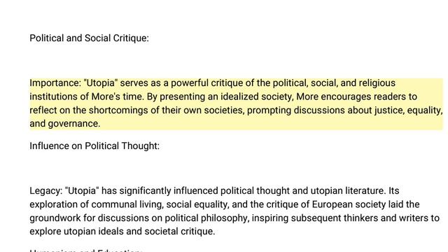 Utopia || novel by Thomas More || Brief Summary смотреть онлайн