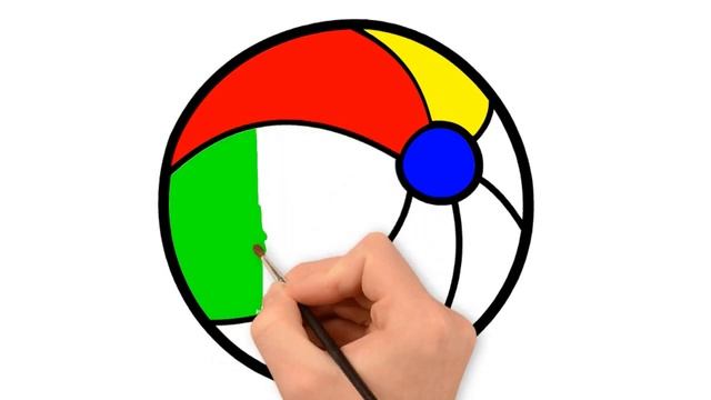 Как рисовать футбольный мяч рисовать и раскрашивать How to draw a soccer ball draw and colorize смотреть онлайн