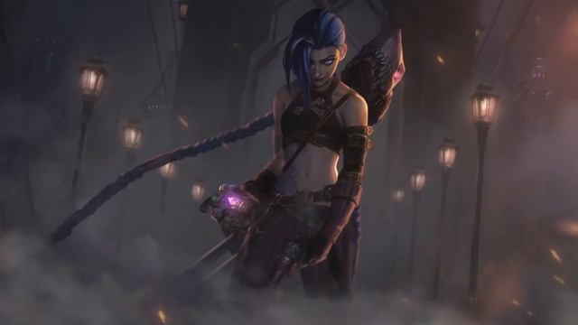 Jinx splash art animation смотреть онлайн