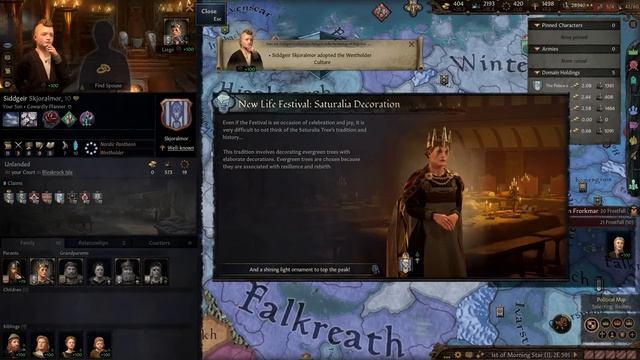 Back To The Orcs - Nords! - Let's Play Elder Kings 2 [CK3 Mod] - 35 смотреть онлайн