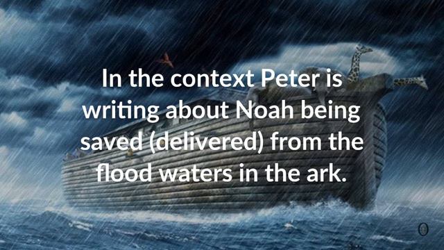 Does baptism save us? (1 Peter 3:21) смотреть онлайн