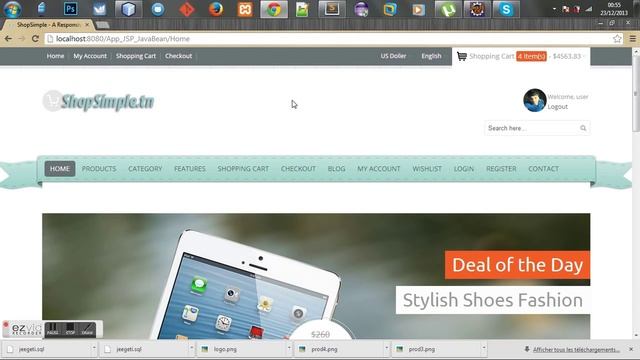 Java EE (Servlet+JSP+Javabean) / E-commerce смотреть онлайн
