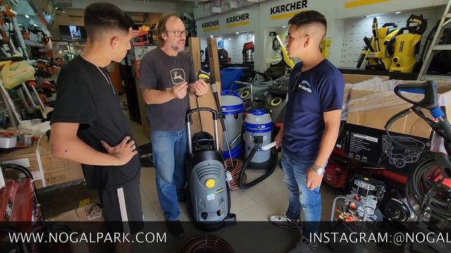 HIDROLAVADORA KARCHER HD 6:15 4M - TUTORIAL REVIEW UNBOXING - NOGALPARK смотреть онлайн