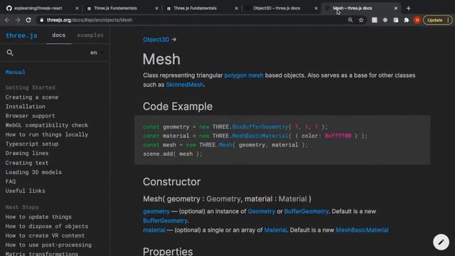 Lecture 4: Three JS - Overview of react app смотреть онлайн