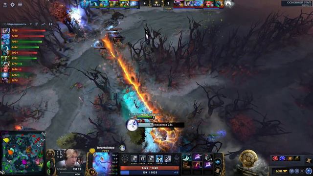 [RU] GRANDFINAL Team Spirit Vs PSG.LGD  |The International 10| (Bo5)| Game 2|v1lat & XBOCT