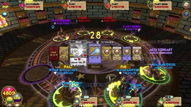 Rattlebones Master Duel - [Wizard101 Test Realm 6-25-15] смотреть онлайн