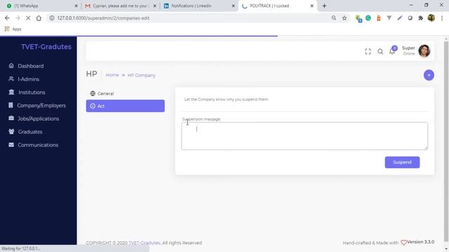 LARAVEL VUEXY SHOW CASE -006- System Notification смотреть онлайн