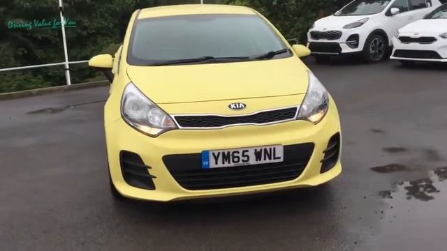 For Sale - YM65WNL - KIA RIO SR7 5 DOOR HATCHBACK YELLOW Petrol 2015 смотреть онлайн