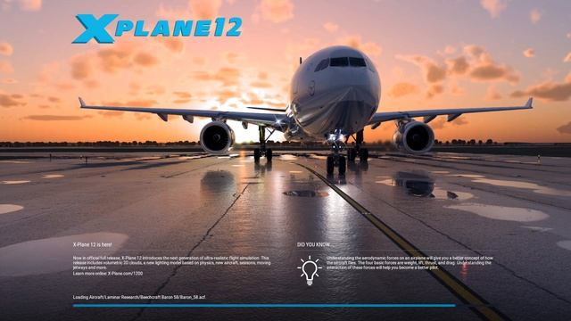 X-Plane 12 Application freezing before even starting engines. смотреть онлайн