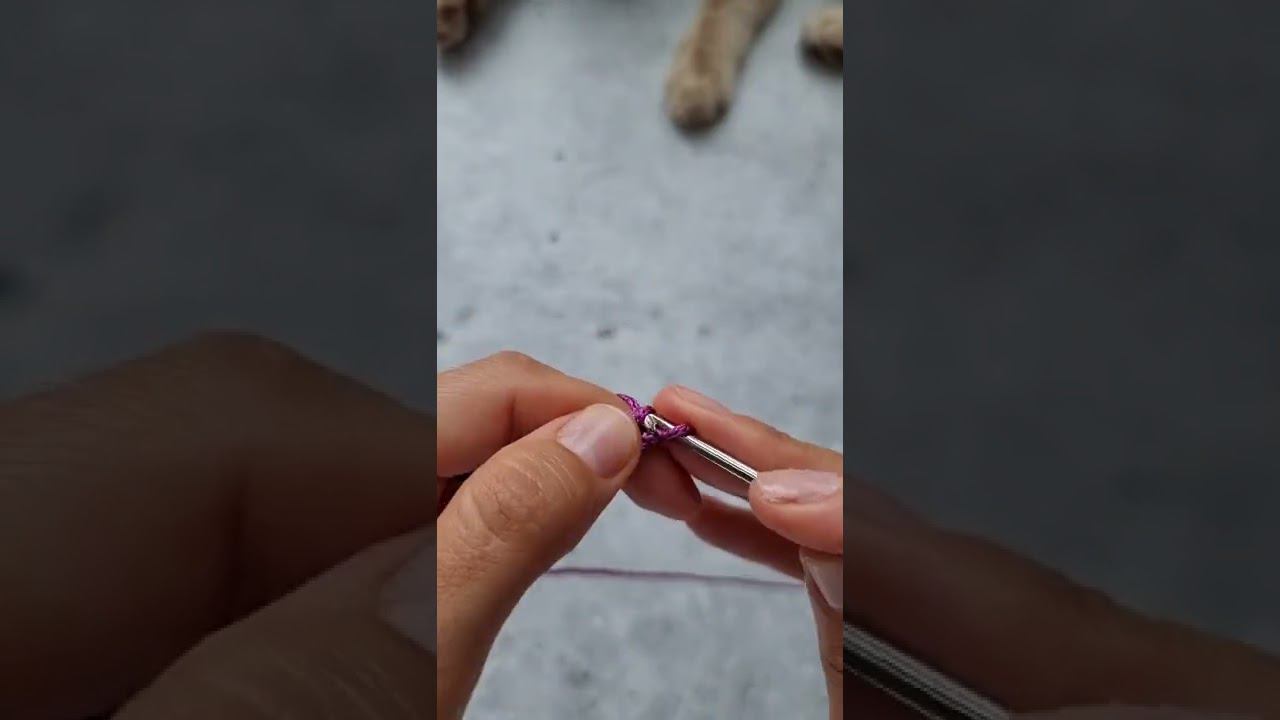 Простой шнур колосок. Вязание крючком смотреть онлайн