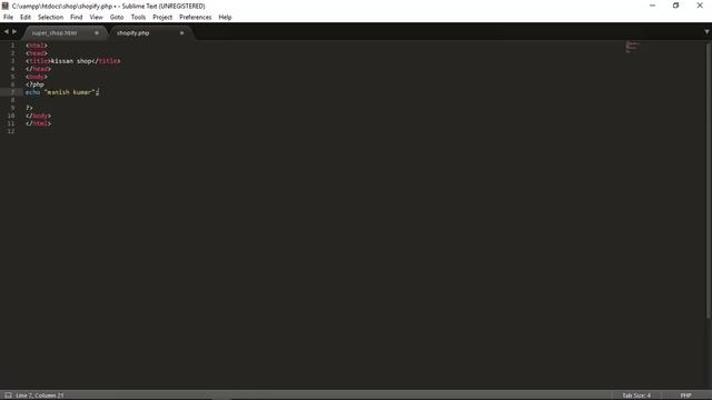 PHP TUTORIAL NUMBER 2 IN URDU/HINDI смотреть онлайн
