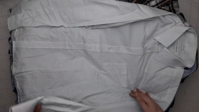 21547 Мужские рубашки SHIRTS-M (extra) 12 пак 10кг. по 7.5€/кг. 43шт.