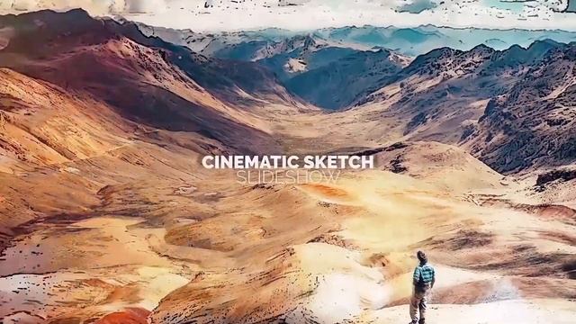 Cinematic Sketch Slideshow After Effects Template смотреть онлайн