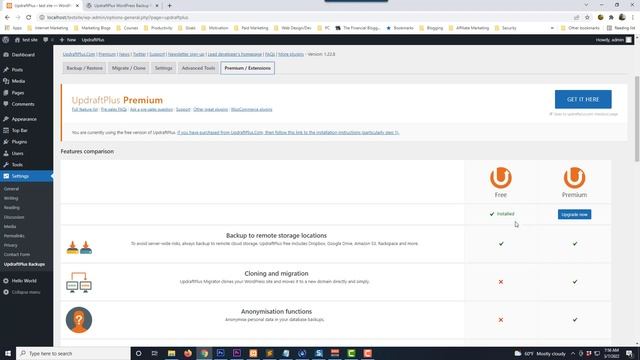 UpdraftPlus Tutorial: The Best FREE WordPress Backup Plugin! смотреть онлайн