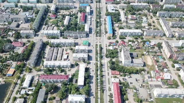 Шадринск с квадрокоптера Dji Mavic Pro