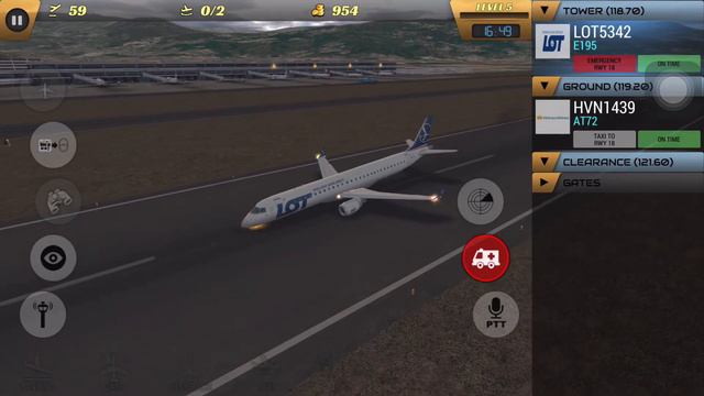 Emergency Crash Plane In Unmatched Air Traffic Control