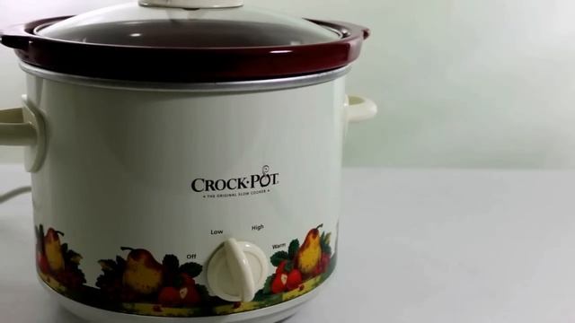 Crock Pot 3 Quart Slow Cooker | SCR300-R-NP смотреть онлайн