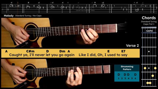 Until I Found You Guitar Tutorial (Stephen Sanchez) на гитаре смотреть онлайн