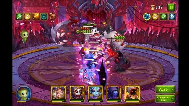 Хроники Хаоса побеждаем босса 8 карты приключений Тесака оскверненного хаосом в игре Хроники Хаоса смотреть онлайн