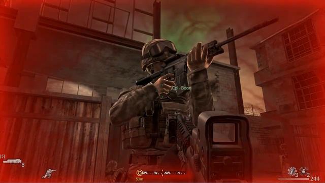 Прохождение Call of Duty 4 MW — Часть 9: Шок и трепет смотреть онлайн