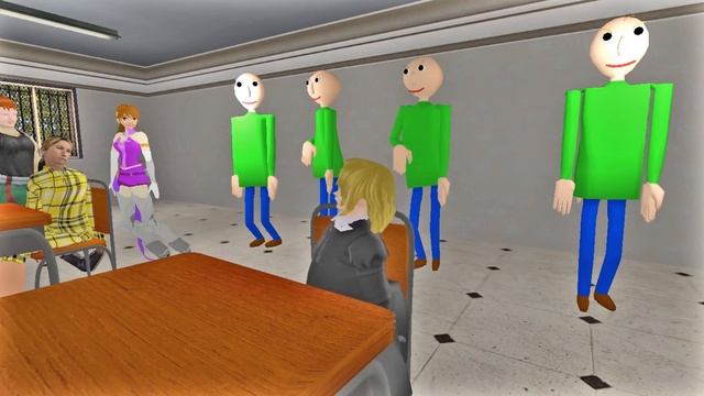 The Great Escape From Baldi! - Flop Stars ( Baldi's Basics) смотреть онлайн