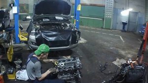 Замена ДВС Avensis 1AZ FSE