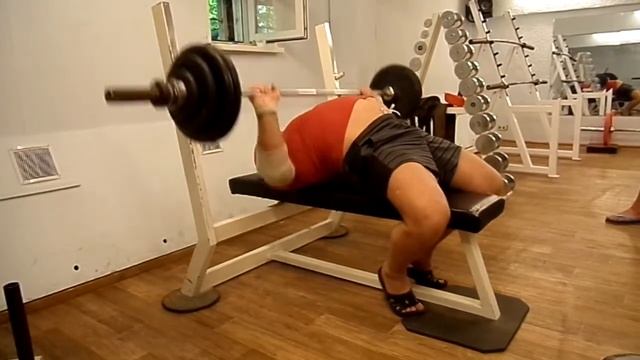 Андрей Гальцов жим лежа 110 кг на 71 раз / Andrey Galtsov Benchpressing 110kg X 71