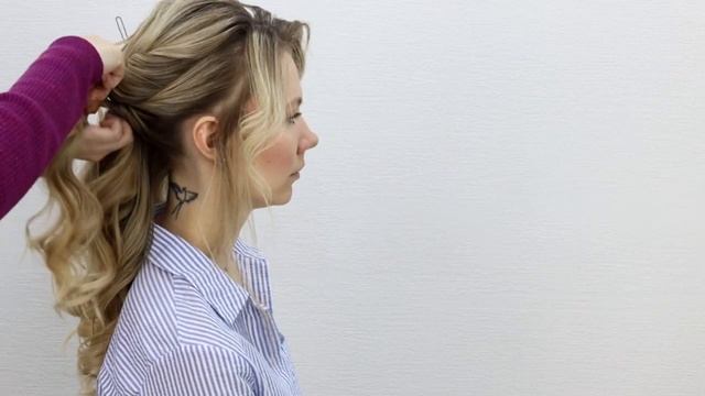 Прическа на средние волосы смотреть онлайн