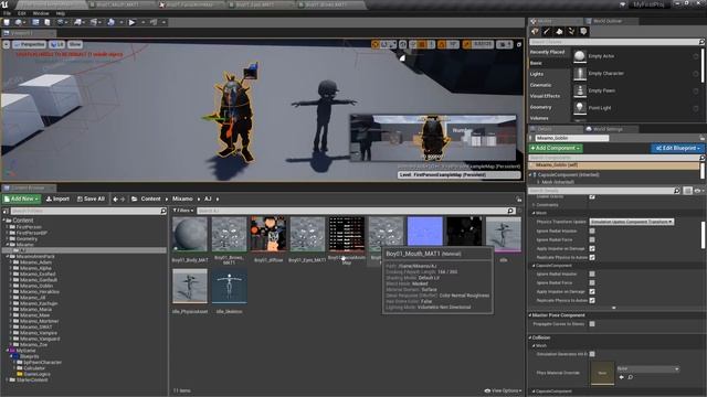 10. unreal engine 4 уроки для новичков - Разбор на русском (Знакомство с mixamo.com) смотреть онлайн