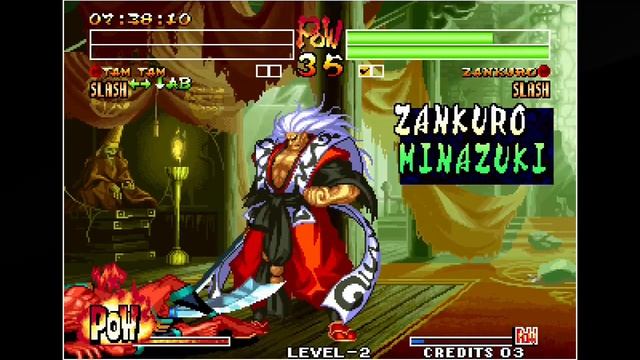 ACA NEOGEO Samurai Shodown IV (XBONE) | Tam Tam (Slash) Playthrough смотреть онлайн