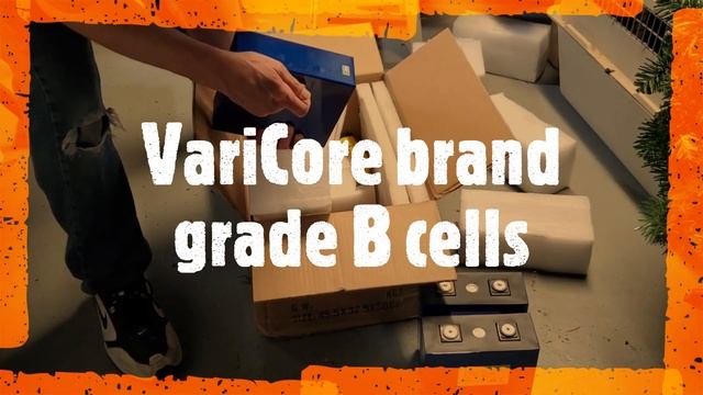 280AH LiFePo4 Battery Cells Delivered [VariCore] смотреть онлайн